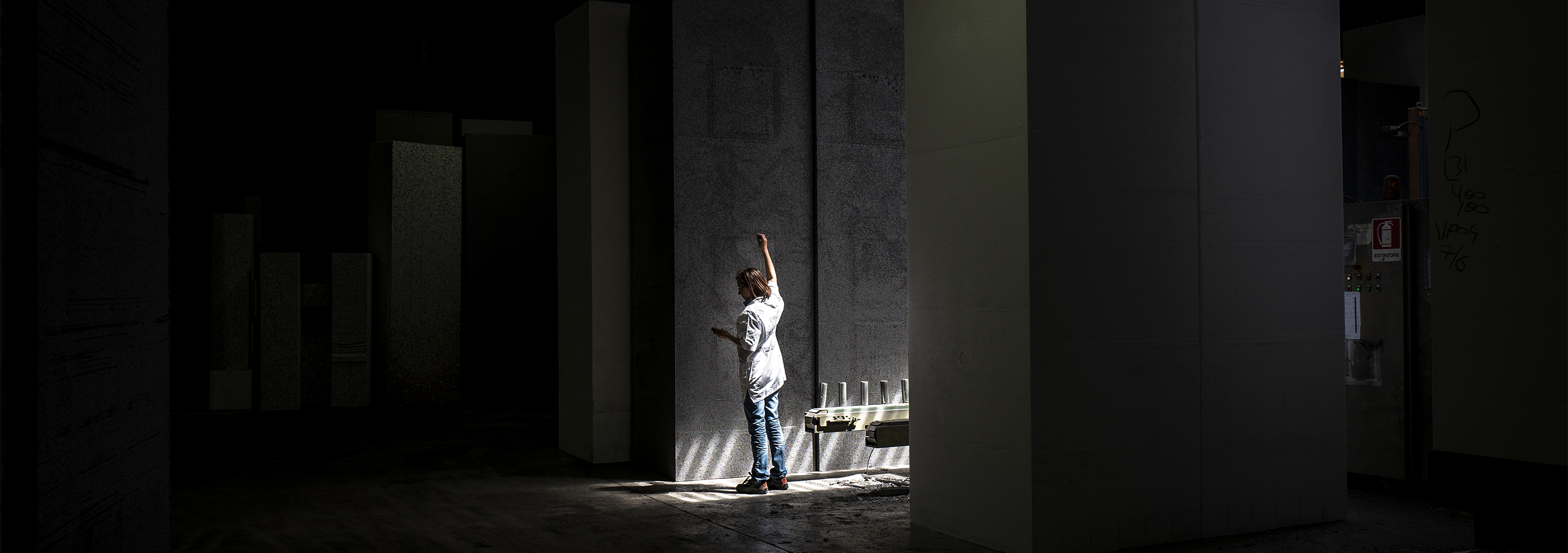 TERMOLAN controllo stagionatura, blocchi EPS